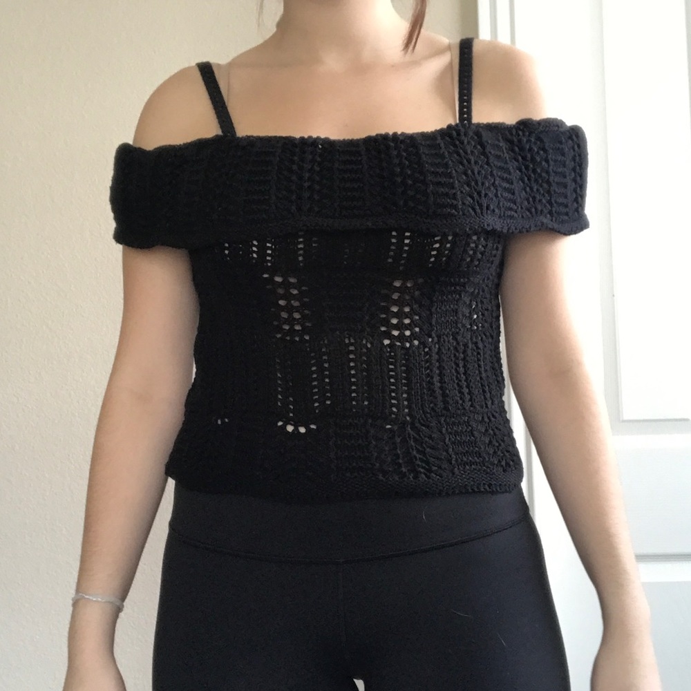 A crochet tank top